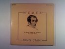 CARL MARIA VON WEBER 4 SONATE X PIANO DINO CIANI 2 LP'S DYNAMIC STEREO 1968 ITA