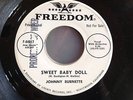 JOHNNY BURNETTE  SWEET BABY DOLL PROMO ORIGINAL M- ROCKABILLY 45 FREEDOM LABEL