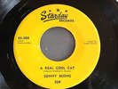 SONNY BURNS A REAL COOL CAT ORIGINAL STARDAY #209 ROCKABILLY BOPPER 45