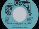 Funk Soul Gospel 45 BROTHER THOMAS & CEDAR CREST Get On Up GOSPEL CITY HEAR