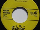 BENNY BARNES 45 on Starday  