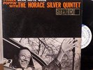 1st press HORACE SILVER FINGER POPPIN' LP BLUE NOTE DG 47 west 63rd EAR EX