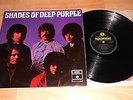 DEEP PURPLE - SHADES OF DEEP PURPLE, RARE UK 1ST PARLOPHONE STEREO LP 1968