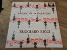 DECCA SXL 2194 Paganini 24 Caprices Ricci ED1 WG G
