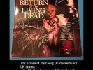Autographed RETURN OF THE LIVING DEAD UK LP signed by THE CRAMPS Lux Ivy Linnea