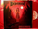 BEDEMON-Child of Darkness Red Vinyl LP Autographed/Hand-numbered Pentagram doom