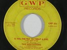 Soul Funk 45 HESITATIONS Is This The Way To Treat A Girl/Yes I'm Ready on GWP
