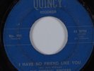 Black Gospel 45 IMPERIAL SINGERS... I Have No Friend Like You QUINCY HEAR