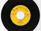 DOO WOP 45 THE UNIQUE TEENS JEANNIE ON  HANOVER  STRONG VG ORIGINAL