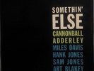 Cannonball Adderley Somethin' Else LP Miles Davis Art Blakey BlueNote 1595 RVG