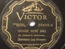 DIXIELAND JUG BLOWERS HOUSE RENT RAG - DON'T GIVE ALL THE LARD AWAY ON VICTOR