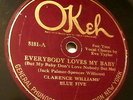 Race OKeh 8181 Louis Armstrong w/Clarence Williams' Blue Five (NYC 1924)