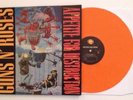 GUNS N' ROSES APPETITE FOR DESTRUCTION - RARE ORANGE COLOR VINYL LP (NM)