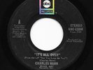 Crossover Soul 45 CHARLES MANN It's All Over/Very Lonely HEAR ABC Rare