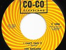 Crossover Soul 45 LOU RAGLAND I Can't Take It/What Dr. Prescribed Co-Co HEAR