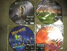 Megadeth Vinyl LP Countdown Rust in Peace Sells Youthanasia set 4 Picture Discs