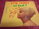 Etta James - At Last Argo Records LP 4003 Original Release Autographed Jacket