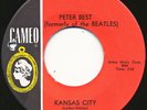 PETER BEST on Cameo --KANSAS CITY-- 60s r&b rock 45 --BEATLES-- LISTEN