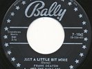 FRANK DEATON & THE MAD LADS on Bally -JUST A LITTLE BIT MORE- rockabilly 45 HEAR