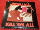 Metallica Kill Em All US Elektra w/ Bonus tracks LP 1988 Rare Mint Still Sealed