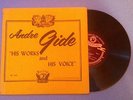 Andre Gide w/Francois Mauriac HIS WORKS AND HIS VOICE (Period) rare 10
