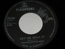 Paul McCartney & Wings-Jet/Let Me Roll It-RARE BARBADOS ISSUE VINYL 7”-1973-HEAR