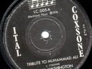 TONY WASHINGTON - TRIBUTE TO MUHAMMAD ALI - ITAL COXSONE