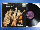THE CHAMPS  EVERYBODYS ROCKIN WITH THE CHAMPS london 59 -1B Uk 1st Pr Lp VG++