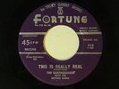 The Earthquakes 45 THIS IS REALLY REAL / CRAZY BOP   Fortune VG r+b plays nice