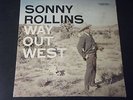 SONNY ROLLINS WAY OUT WEST LP RECORD CONTEMPORARY S7530