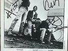 Nirvana signed promo picture autograph Kurt Cobain
