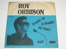 ROY ORBISON - BREAKIN UP IS BREAKIN MY HEART - 45 RARE 1966 DANISH PS LISTEN