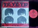 LOS BEATLES Ye Ye Ye URUGUAY A hard day's night ODEON RED SPANISH TITLES ONLY