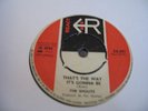 THE SHOUTS - THATS THE WAY ITS GONNA BE / SHE WAS MY BABY - UK REACT 1964