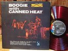 CANNED HEAT  JAPAN RED WAX LP 