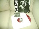 lp johnny cash solitary man in lim. red vinyl ungespielt mit songheft