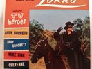 ZORRO – Fess Parker – sings: Dave Crockett, Cheyenne, Cochise ++ DISNEY RECORDS
