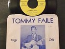 TOMMY FAILE Story of Tweetsie RARE 45 railroad theme park souvenir NC country EX