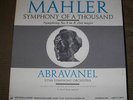 MAHLER SYMPHONY OF A THOUSAND NO 8 LP ABRAVANEL UTAH SYMPHONY VANGUARD STEREOLAB