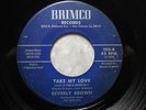 BEVERLY BROWN 45 Take My Love BRIMCO rare New Orleans xover northern soul HEAR