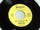 Hosie Bee: Tear it Up and Put it Back / Always be with You [Unplayed Copy]