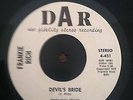 Rare Unknown Popcorn 45 Frankie Rich DEVILS BRIDE KILLER DEMENTED Rockabilly
