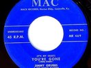 JIMMY GRUBBS 45 You're Gone / Let's Rock Tonight MAC 469 RARE ROCKABILLY VG