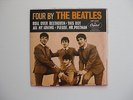THE BEATLES Four By Cardboard 45 Sleeve EAP 1-2121 Capitol  Nice