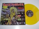 IRON MAIDEN KILLERS LP,Globus 92, yellow vinyl kiss ozzy metallica