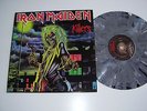 IRON MAIDEN KILLERS Reissue LP LIMITED MARBLED GREY VINYL ozzy kiss metallica