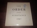 NEW ORDER SUBSTANCE 1987 AUTOGRAPHED VINYL DUAL ALBUM