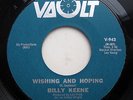 Billy Keene –  Wishing And Hoping / Cross My Heart – Crossover Soul 45 HEAR