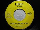 INELL YOUNG 45 What Do You See In Her LIBRA  New Orleans soul HEAR