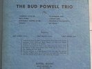 The Bud Powell Trio 